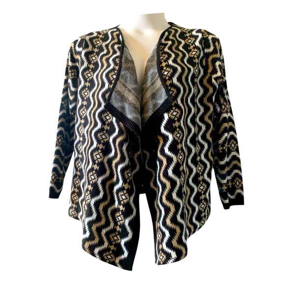 Faded Glory, Cardigan Sweater, Open Front, Plus Size XL - Picture 1 of 3